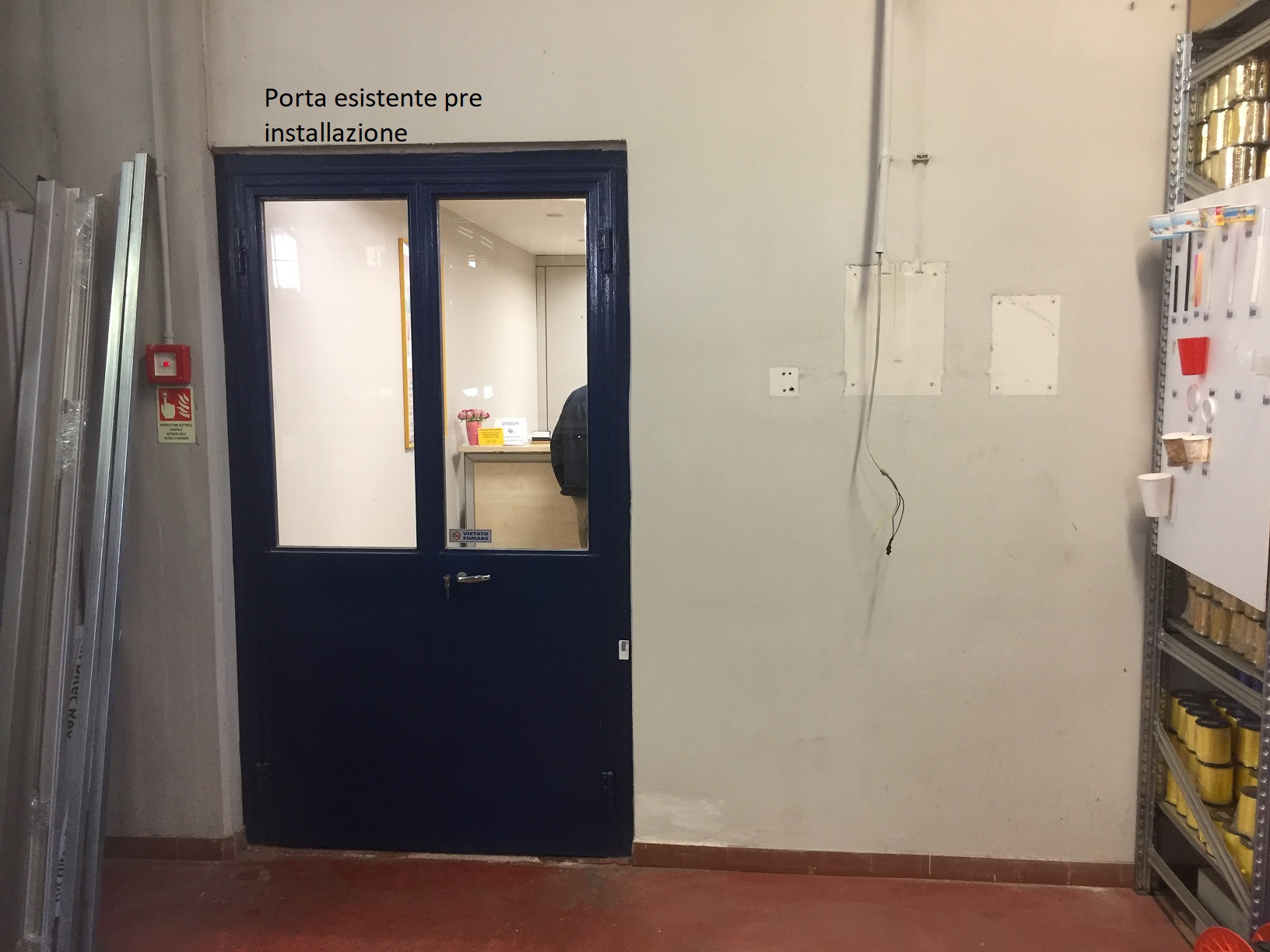 Nuova porta automatica per la Pentapack di Castione Andevenno: Immagine 1